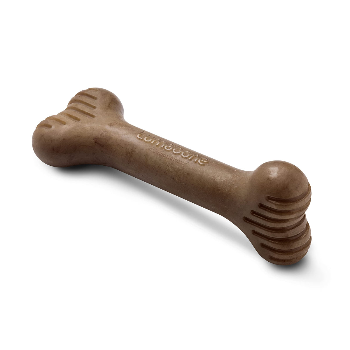 Lumabone Bulkster Durable Chew Toy for Aggressive Chewers Dog Toys for Aggressive Chewers Dog Toys Real Beef Made in USA Medium