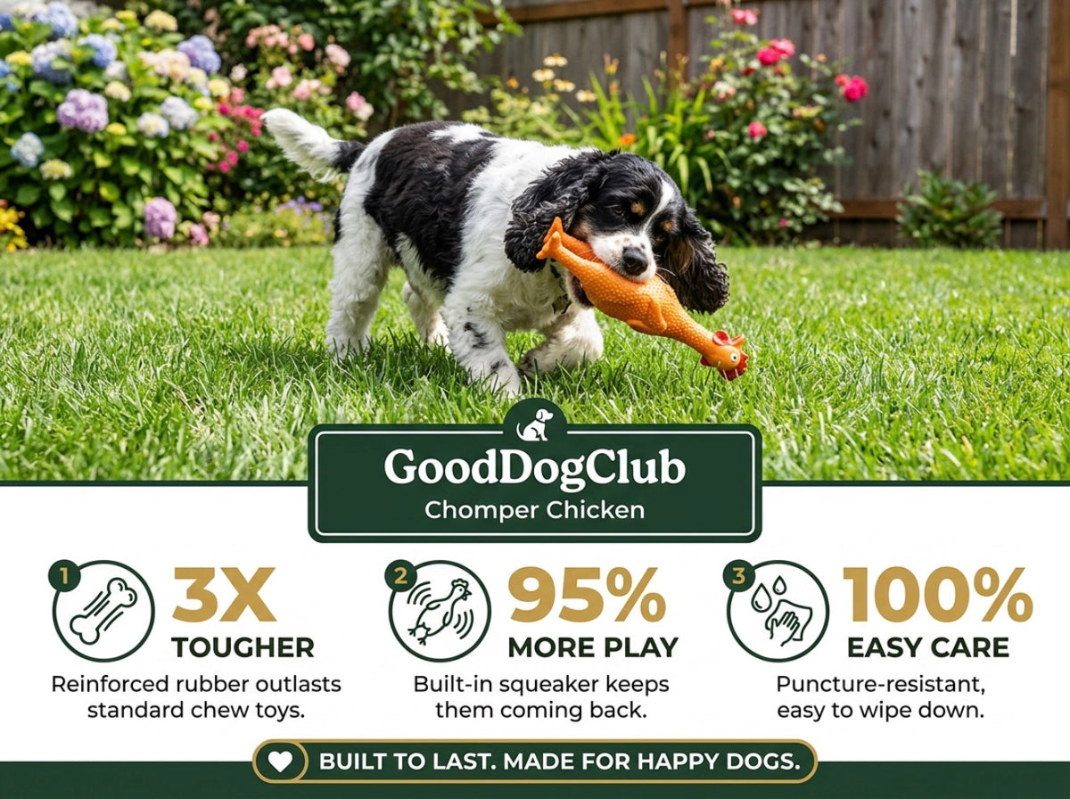 Chomper Chicken—(15-35lbs)3-Pack!