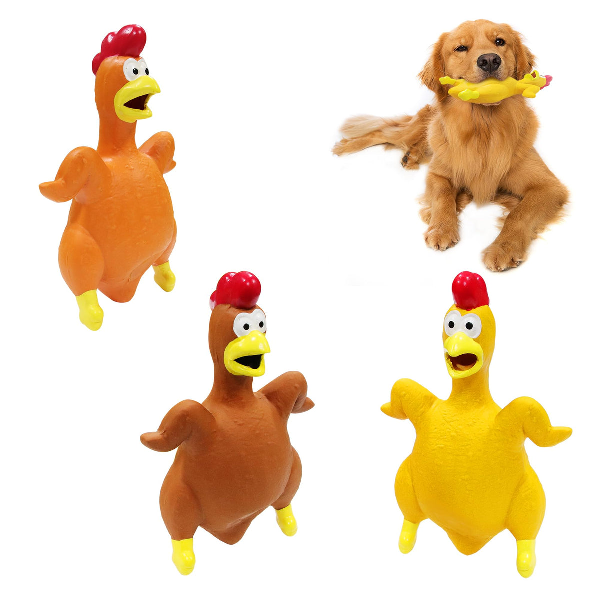 Chomper Chicken—(15-35lbs)3-Pack!