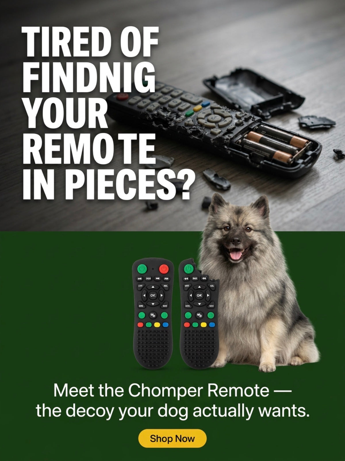 Chomper Remote—(15-35lbs) 3-Pack!