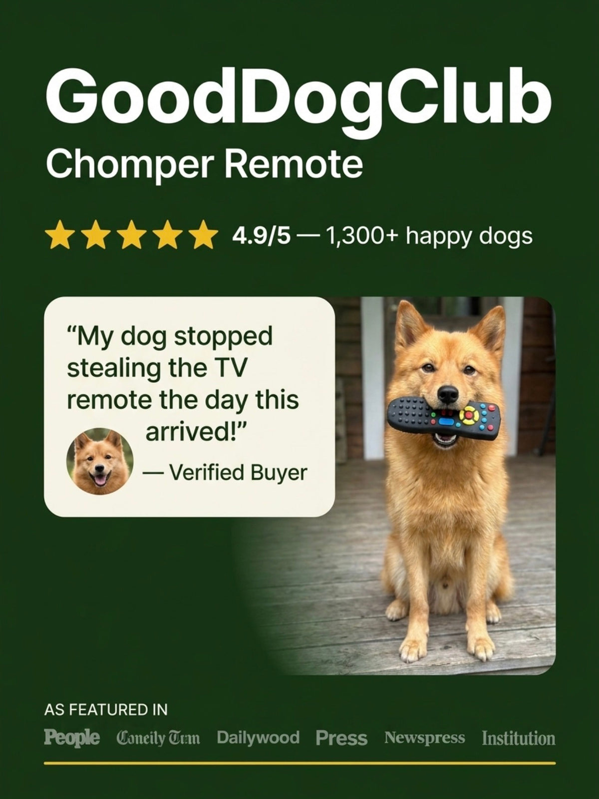 Chomper Remote—(15-35lbs) 3-Pack!
