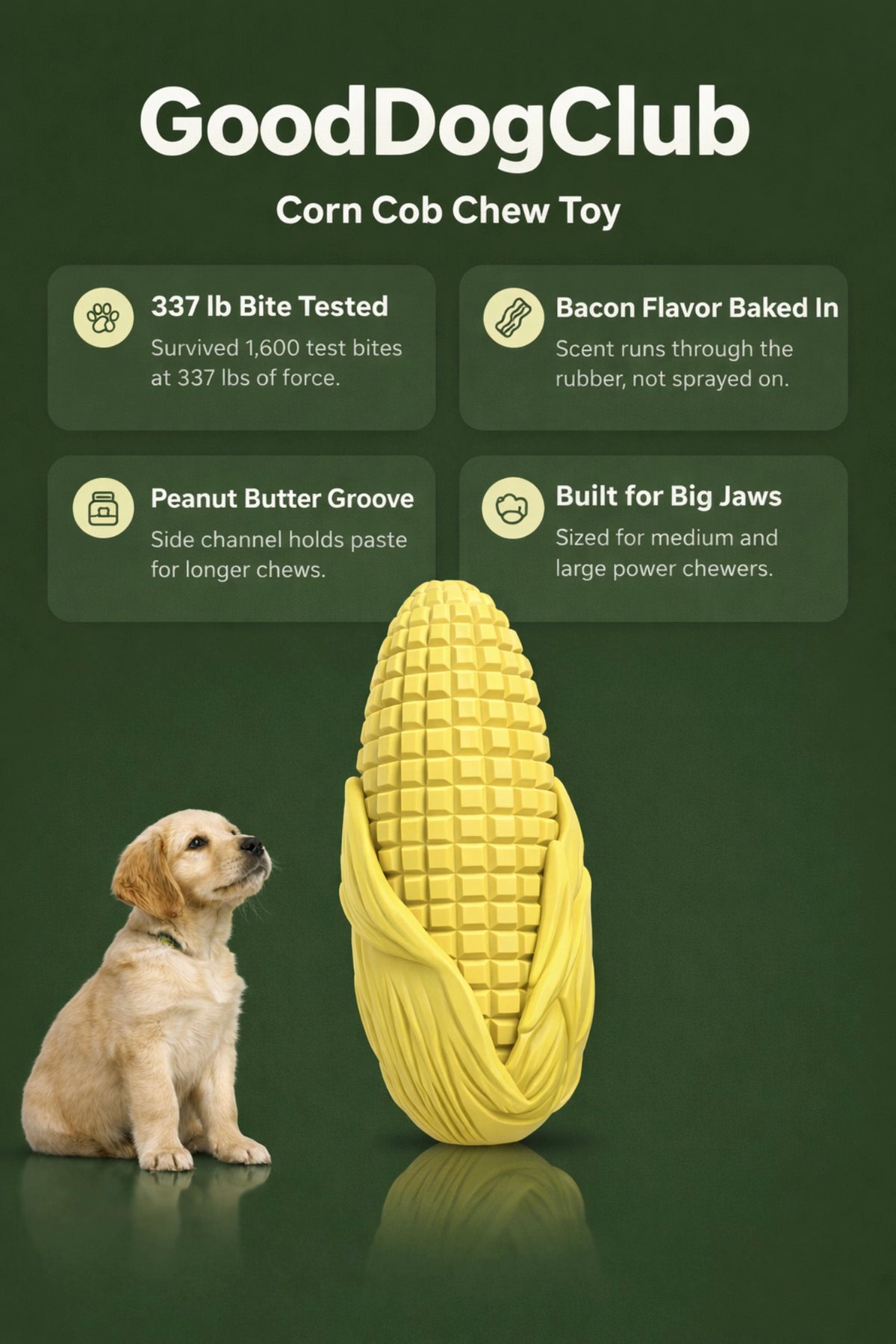 Chomper Corn—(20-100lbs+)
