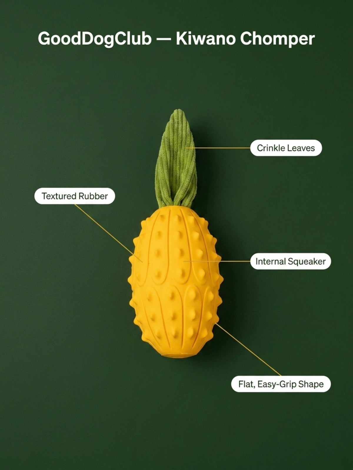Kiwano Chomper—(15-35lbs)