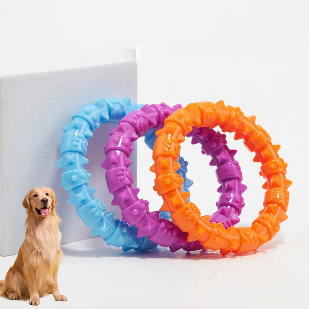 Pack of Small Thorn Ring Dog Toothbrushes